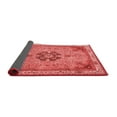 thumbnail image 2 of Ahgly Company Indoor Round Medallion Red Traditional Area Rugs, 4' Round, 2 of 4