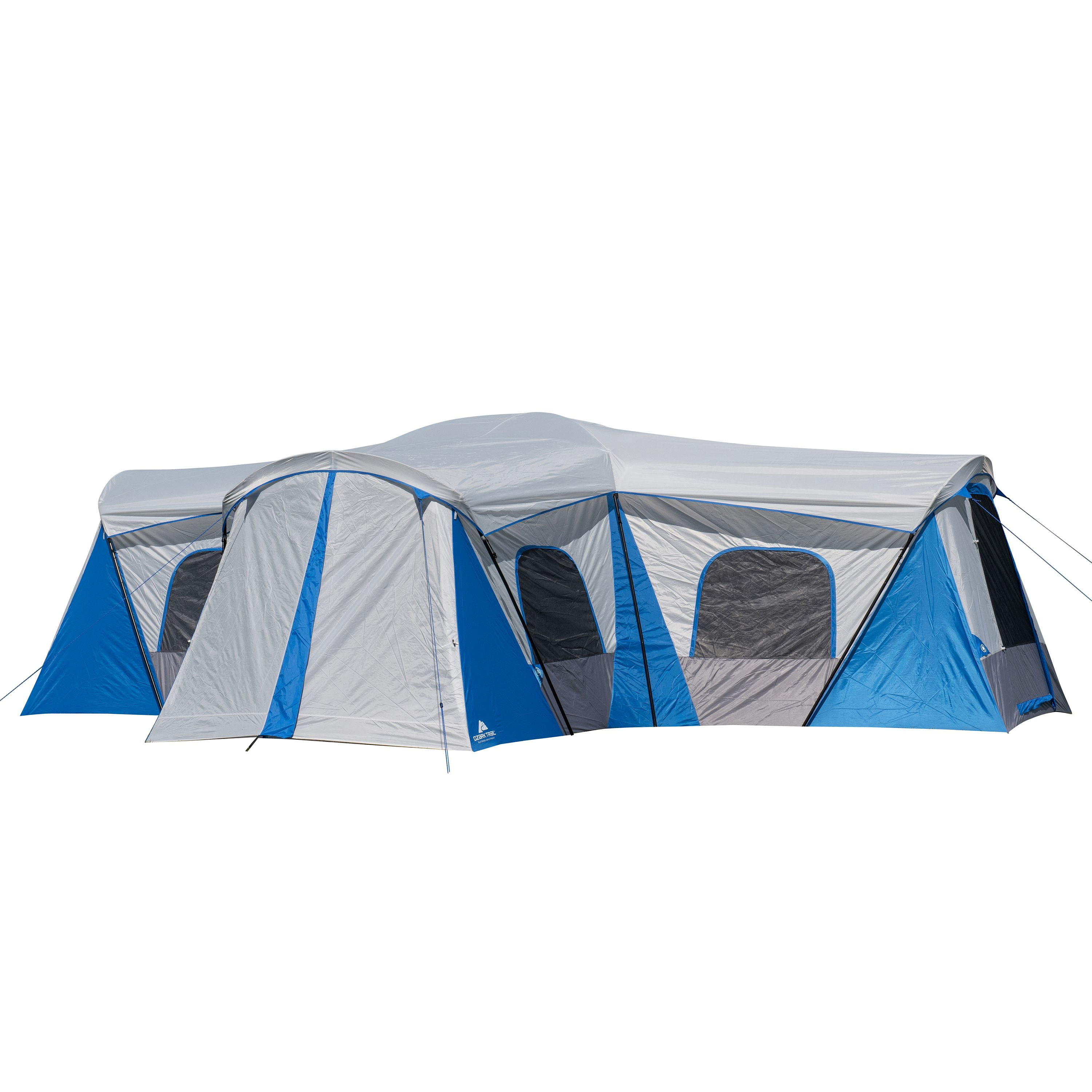heerlijkheid landelijk Tijdig Ozark Trail 16-Person 3-Room Family Cabin Tent, with 3 Entrances -  Walmart.com