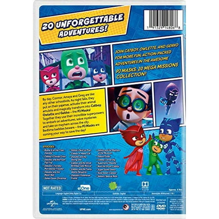 PJ Masks: 20 Mega Missions Collection [DVD]