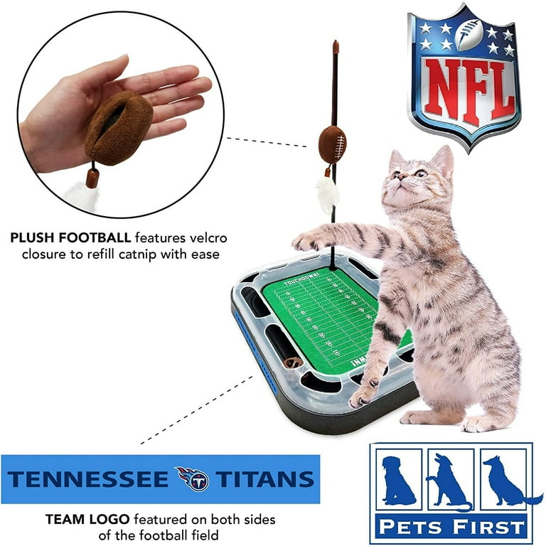 Pets First NFL Tennessee Titans Cat Scratching Toy with Catnip