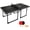 6FT-Black Table, variant on HooKung 6ft Ping Pong Table Foldable Table Tennis Table for Indoor Outdoor with Net, Table Tennis Paddles and Balls, Multi-Use Family Game Table for Kid Teenager Adult