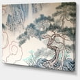 thumbnail image 2 of Chinese Blue Tree Art - Floral Painting Canvas, 2 of 3