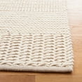 thumbnail image 3 of SAFAVIEH Natura Carter Striped Wool Area Rug, Ivory, 6' x 9', 3 of 8
