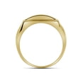 thumbnail image 2 of 10kt Yellow Gold Mens Round Diamond Band Ring 1/2 Cttw, 2 of 2