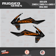 thumbnail image 2 of Kalair GFX Graphics Kit for KTM Enduro 4-stroke 250XC-F, 350XC-F and 450XC-F (2016-2018) Rugged Series, 2 of 5