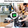 thumbnail image 2 of Mini Digital Protractor Inclinometer Electronic Goniometer Angle Measuring Level Meter Level Detector Box Black, 2 of 5