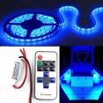 thumbnail image 1 of Wireless 16 ft Blue LED Strip Light Kit For Boat Marine Deck Interior Lighting 5Meter, 1 of 10