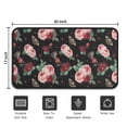 thumbnail image 5 of Pioneer Flower Floral Print Pattern Door Rugs,Washable Non Slip Door Mats Indoor,Decorative Door Mats,Entry Mat Indoor for Entrance,Bedroom,Kitchen,Bathroom,30"x17", 5 of 6