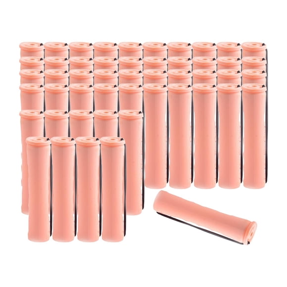 Seitruly Cold Perm Rods Curling Hair Curly Wavy Rod Set Mujeres Niñas Cuidado del cabello 50 piezas 2.0 cm