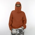 thumbnail image 5 of WOYY Teen Boys Hoodie Solid Soft Pullover Ninja Hooded Sweatshirt, Sizes 13-14, 5 of 8