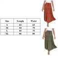 thumbnail image 2 of X  Womens Solid Maxi Skirt Layered Tiered Ruffled Drawstring High Waist Maxi Skirt Petite/Plus, 2 of 13
