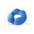thumbnail image 2 of U Shape Memory Foam Neck Pillow, Ergonomic Cervical Support Travel Pillow for Airplane, Car, Office, Comfortable Design for Ultimate Relaxation and Rest, 2 of 6