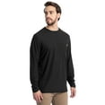 thumbnail image 6 of Wrangler Workwear Men's Long Sleeve Performance Work Pocket T-Shirt, Size S-5XL & LT-4XLT, 6 of 8