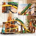 thumbnail image 2 of Juego de construcción de montaña rusa INSOON Western con Mine Train 1270 piezas, 2 of 9