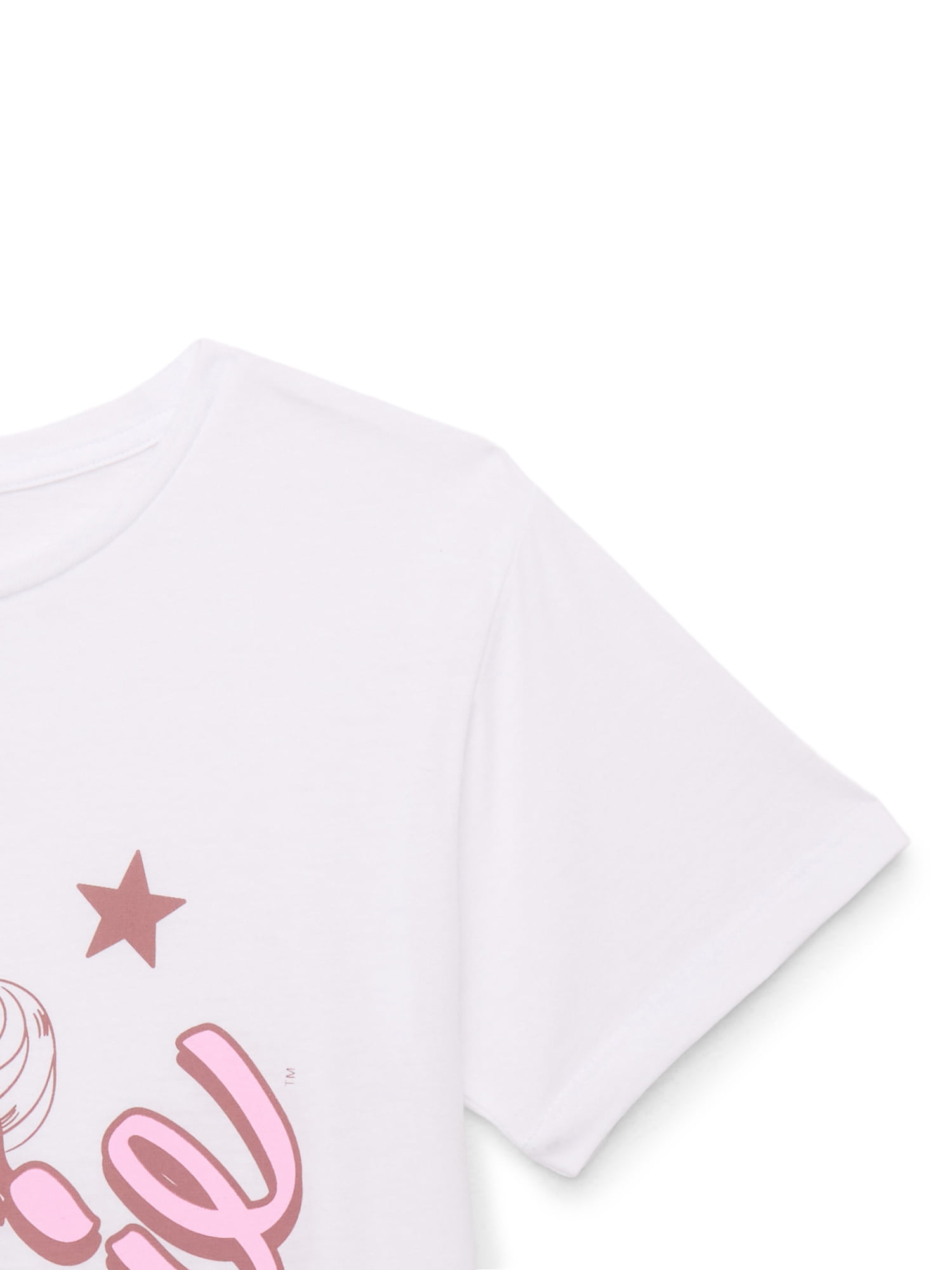 Barbie Cowgirl Girls Short Sleeve Graphic T-Shirt, Sizes 4-16