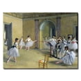 thumbnail image 2 of Trademark Fine Art "The Dance Foyer, 1872" Canvas Art by Edgar Degas, 2 of 3