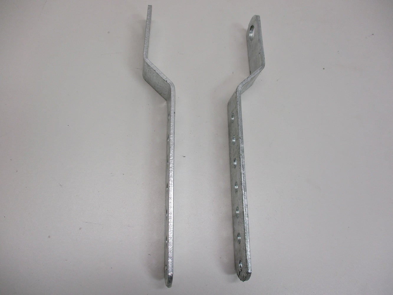 Boat Trailer Keel Roller Adjustable Bracket Kit / Two Galvanized 11.5" Brackets