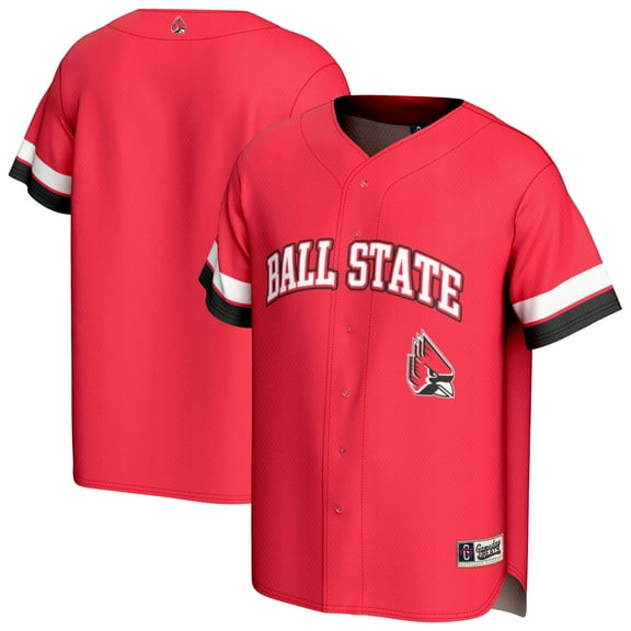 Unisex GameDay Greats Cardinal Ball State Cardinals Spirit Baseball Jersey