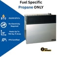 thumbnail image 4 of Comfort Glow Direct Vent Propane Heater, 25,000 BTU Wall Mount 750 sq ft - DVP25, 4 of 12