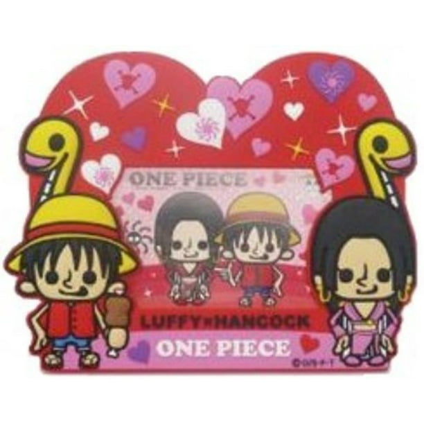 One Piece One Piece X Pansonwakusu Rubber Frame Luffy X Hancock 337 7 Japan Import Walmart Com Walmart Com