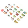 thumbnail image 3 of Rompecabezas, Rompecabezas De Transporte De Madera, Juguetes De Aprendizaje Preescolar Para Regalar A Niños Y Niñas ANGGREK No, 3 of 7