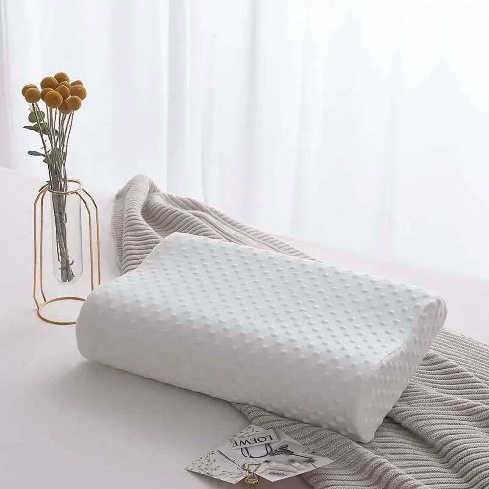 Memory Foam Pillow for Neck Pain Relief - Adjustable Orthopedic Cervical Support Pillow for Side Sleepers, Shoulder & Spine Alig