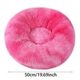 thumbnail image 3 of 20 Inch Calming Donut Cat Bed & Small Dog Bed, Fluffy Round Anti-Anxiety Pet Bed with Non- Bottom, Machine Washable Cozy Plush Cushion for Puppies & Kittens, 3 of 5