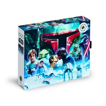 Buffalo Games Silver Select Star Wars the Rebellion's Defeat 1000-Piece Interlocking Jigsaw Puzzle for Adults Ages 14 