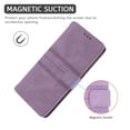 thumbnail image 4 of Allytech Case for Samsung Galaxy A13 5G,Magnetic Leather Card Pocket Wallet Case Shockproof Rubber Kickstand Cover with Shoulder Strap,Lightpurple, 4 of 5