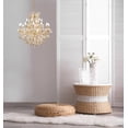 thumbnail image 2 of Maria Theresa 19 light Gold Chandelier Golden Teak (Smoky) Royal Cut Crystal, 2 of 7