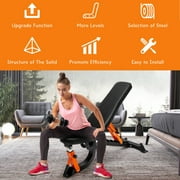 AMOSTBY Adjustable Weight Bench for Home Gym 600 lbs weight capacity