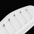 thumbnail image 3 of Cubierta de Rejilla de Ventilación Lateral de Capó de de Admisión de Flujo de 2 Piezas Blanco Sharpla Cubierta de ventilación de entrada de flujo de aire del automóvil, 3 of 7