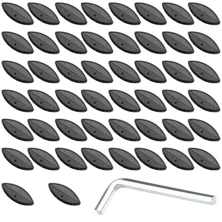 50Pcs Invisible Connector P15 Biscuit Joiner Tenon Tool for Slotting Machine