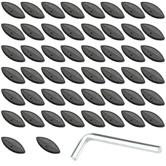 50Pcs Invisible Connector P15 Biscuit Joiner Tenon Tool for Slotting Machine