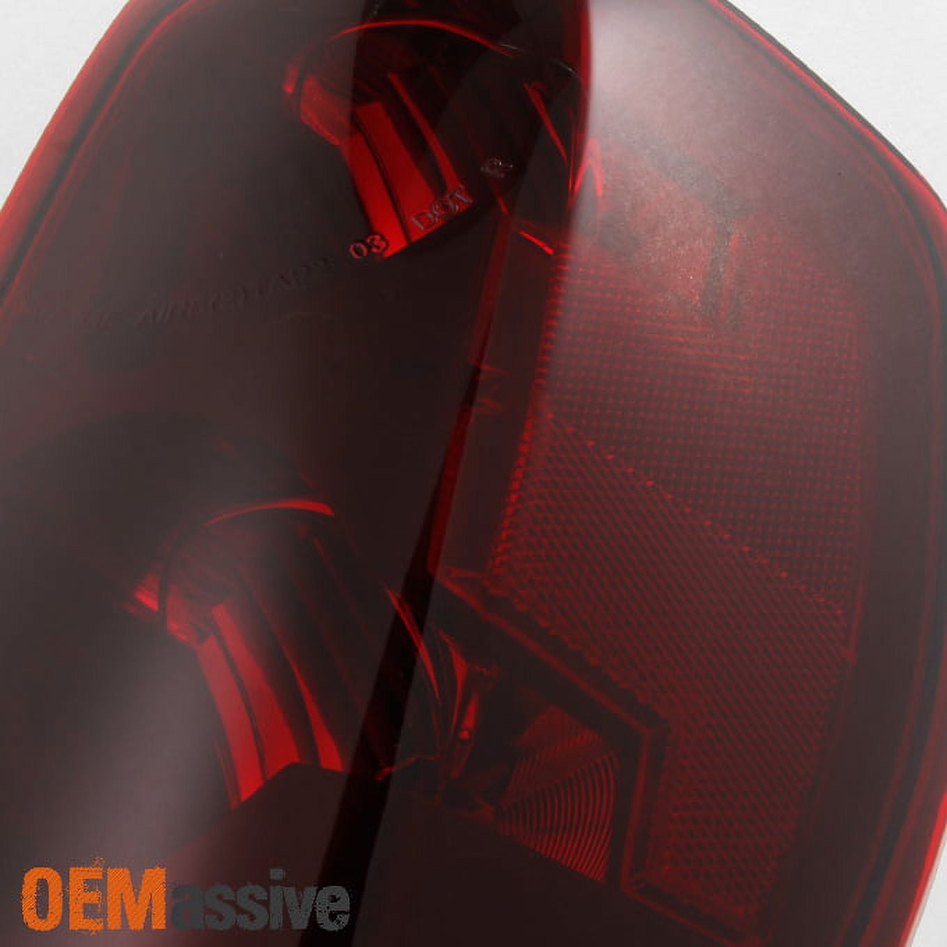 AKKON - For Chevy Colorado /GMC Canyon Pickup Truck Red Clear Tail Brake Light Driver Left Side Replacement