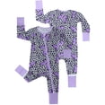 thumbnail image 2 of ATAIKU 3-24M Newborn Baby Zipper Footless Pajamas Bamboo Long Sleeve Footed Sleepers Sleep 'N Play for Infant Toddler Girls - Butterfly, 2 of 11
