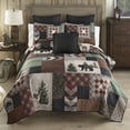 thumbnail image 6 of Donna Sharp Greenwood Patch UCC 3PC Queen Quilt Set, 6 of 7