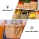thumbnail image 4 of 20 bolsas de papel kraft para guardar en el frigorífico, gruesas, para hornear pan, color marrón claro, 4 of 7