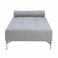 thumbnail image 3 of LV00826 - Sofa Bed w/Pillow, Gray Melange Velvet - Quenti, 3 of 6