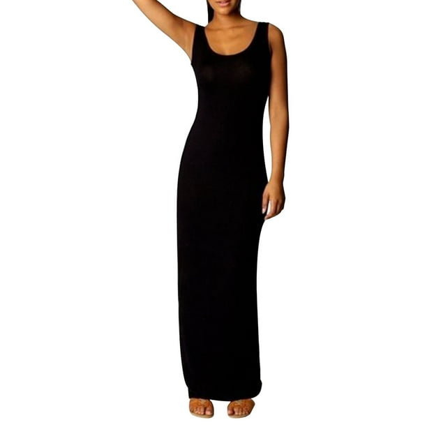 Cotton stretch outlet maxi dress