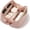 pink, variant on Large Capacity Cosmetic Travel Bag, Waterproof PU Leather Makeup Organizer with Internal Dividers, Portable Multi-functional Toiletry Case for Home Storage and Travel, Alabaster White