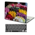 thumbnail image 3 of KSK KAISHEK Compatible MacBook Air 13 inchs Case 2022 - 2018 Released Model A1932&A2179&A2337 m1, Plastic Hard Shell Case + Black Keyboard Cover, Flower 1745, 3 of 5