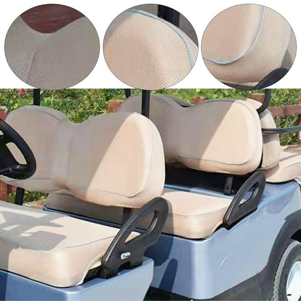 Golf Cart Front Seat Cover Cloth Set Replacement For Ezgo Txt 1996 20189 Us Stock Brown Com - Ez Go Golf Cart Replacement Seat Covers