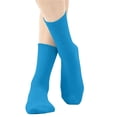 thumbnail image 3 of Fancifize Ribbed Socks for Teen Boys Girls Kids Basic Soft Casual Stretch Solid Color Mid Socks, 3 of 5