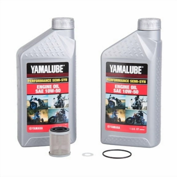 Oil Change Kit With Yamalube Performance Semi-Syn 10W-50 for Yamaha YZ400F 1998-1999