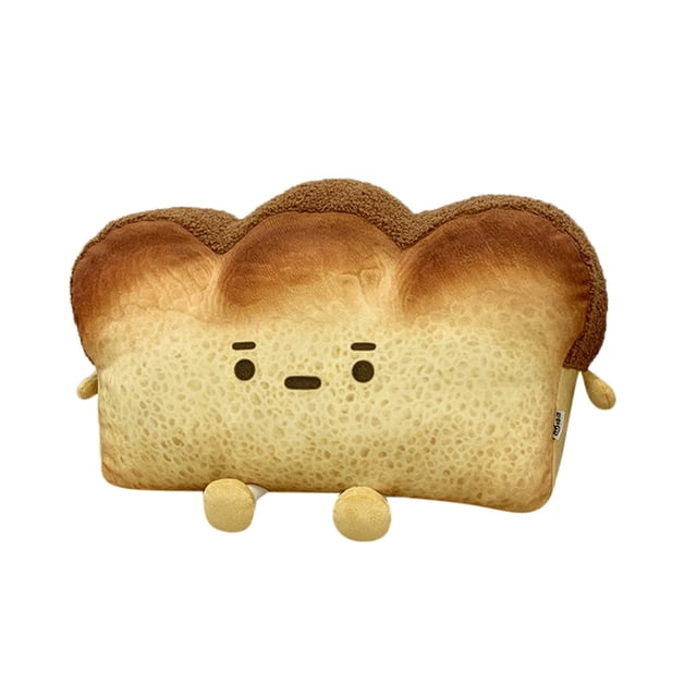 Bread Slice Pillow For Children Adult Home Bedroom Decoration ,23 Cm