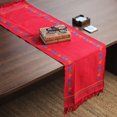 thumbnail image 3 of NOVICA Cotton table runner, 'Festive India', 3 of 8