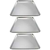 Winware ALXP-1318 Commercial Half-Size Sheet Pans, Set of 3 13-Inch x 18-Inch, Aluminum