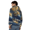 thumbnail image 4 of Kdxio Golden Fantasy Landscape Print Men Hoodies Casual Hoodies for Men with Zip Pockets Full Zip Long Sleeve Sweatshirt Sports Hooded Jacket-Medium, 4 of 5