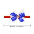 thumbnail image 3 of OAVQHLG3B 4th of July Baby Headband,Flower America Flag Headband,independence Day Headwear Hairband Fourth of July Accessories, 3 of 7